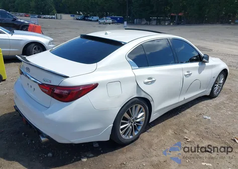 2022 Infiniti Q50 Luxe from USA, damaged, VIN JN1EV7BP2NM310518